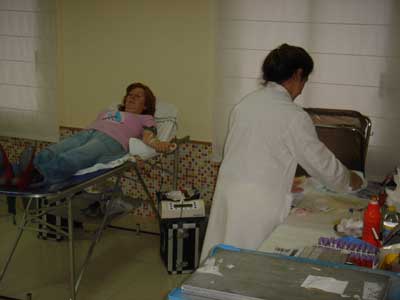 Donaciones de sangre en Valenzuela
