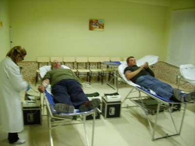 Donaciones de sangre en Valenzuela