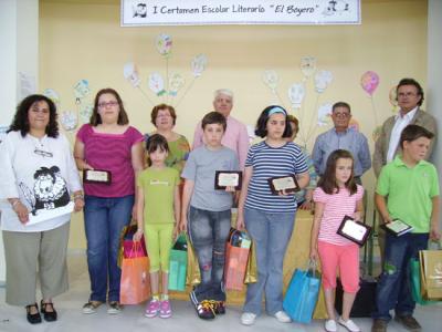 Entrega de premios del ' I Certamen literario escolar El Boyero'
