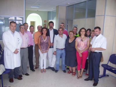 La delegada provincial de salud visita Valenzuela