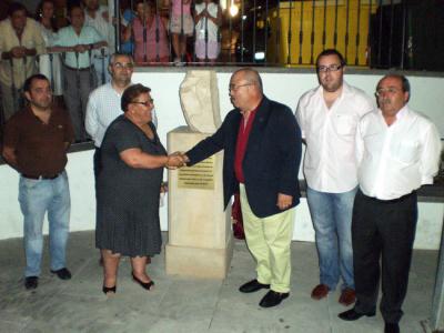 Inaugurada la escultura del relieve de Cerro Boyero.